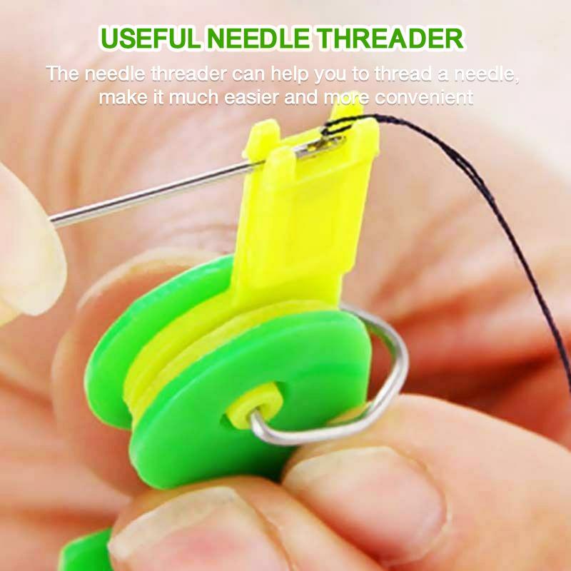 【LAST DAY SALE】Automatic Sewing Needle Threader