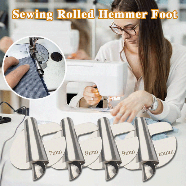 【LAST DAY SALE】Sewing Rolled Hemmer Foot
