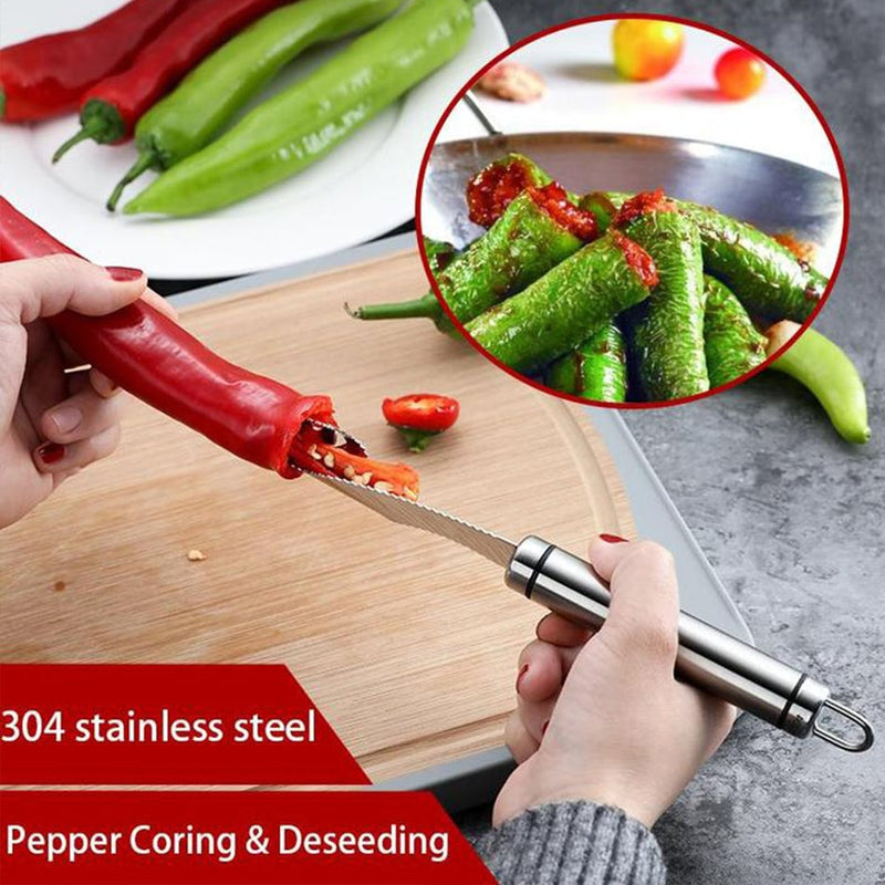 【LAST DAY SALE】Pepper Seed Corer Remover
