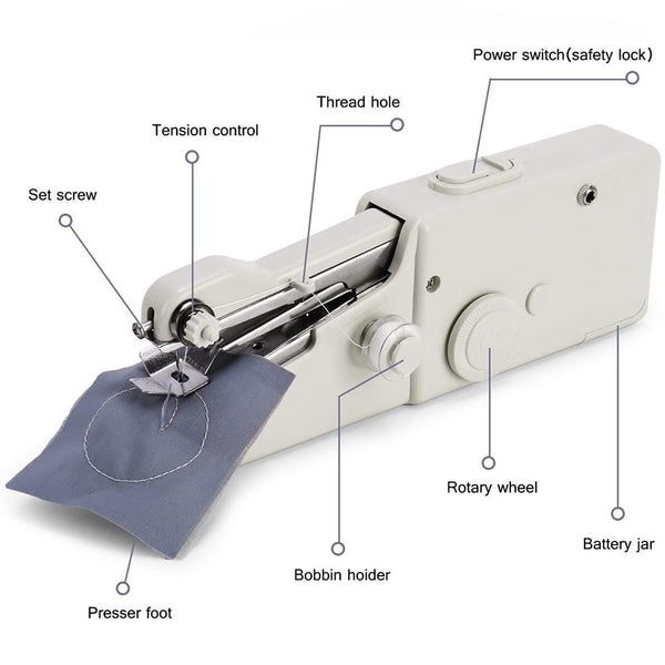 【LAST DAY SALE】Portable Handheld Sewing Machine