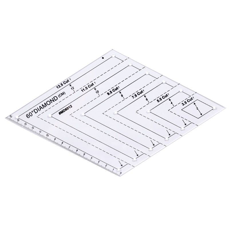 【LAST DAY SALE】Transparent Quilting Sewing Patchwork Ruler