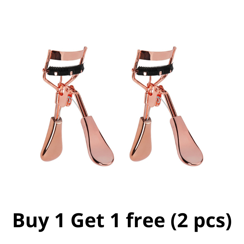【LAST DAY SALE】New Eyelash curler with brush Makeup Tools (Buy 1 Get 1 Free)