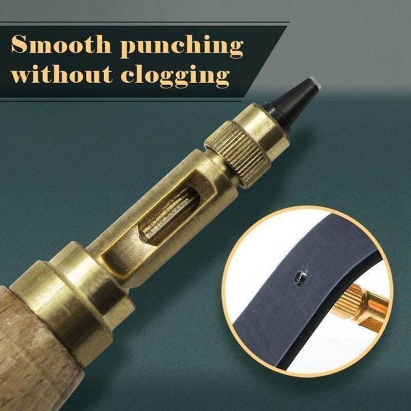【LAST DAY SALE】6-in-1 Leather Punch Rotary Punch