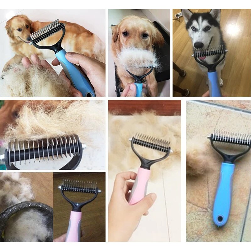 【LAST DAY SALE】Deluxe pet-safe dematting comb