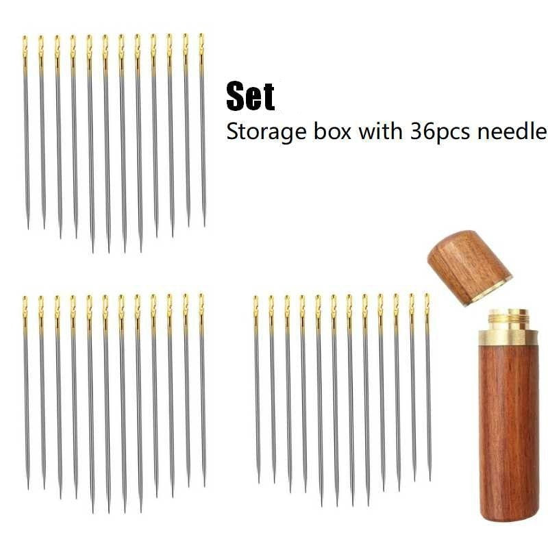 【LAST DAY SALE】Self Threading Sewing Needles