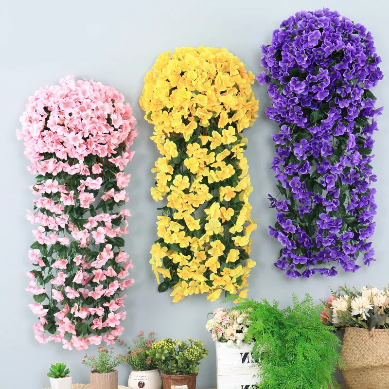 【LAST DAY SALE】Vivid Artificial Hanging Orchid Bunch
