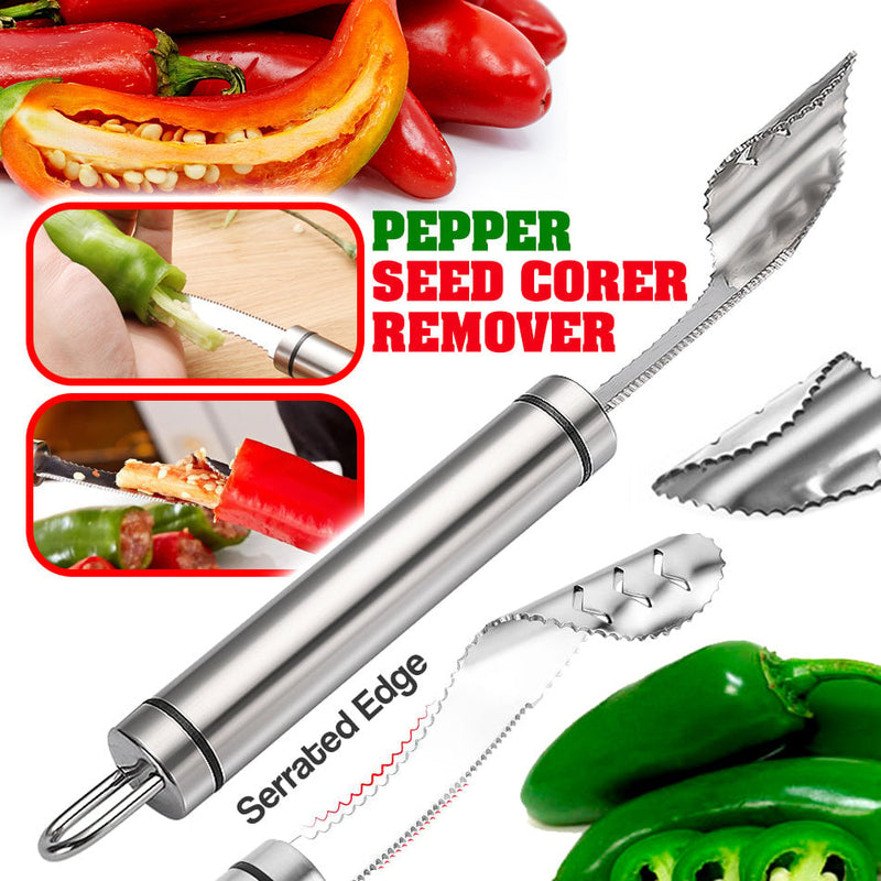 【LAST DAY SALE】Pepper Seed Corer Remover