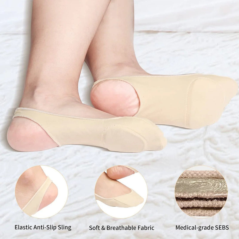 【LAST DAY SALE】Sock-Style Ball Of Foot Cushions For Women