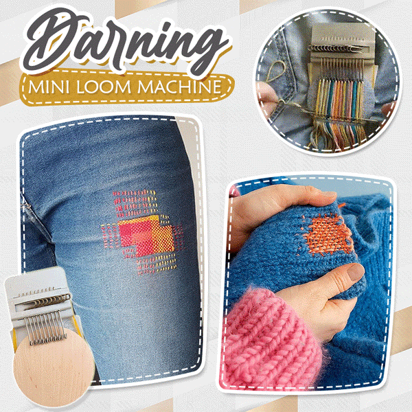 【LAST DAY SALE】Darning Mini Loom Machine