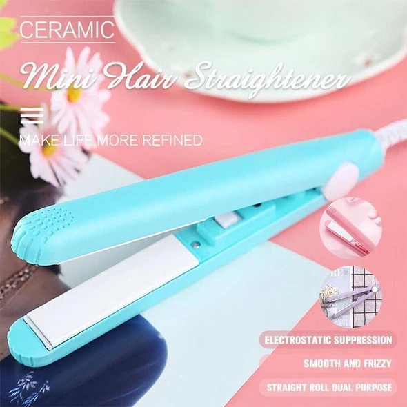 【LAST DAY SALE】2-in-1 curler and straightener™ - Ceramic mini hair curler