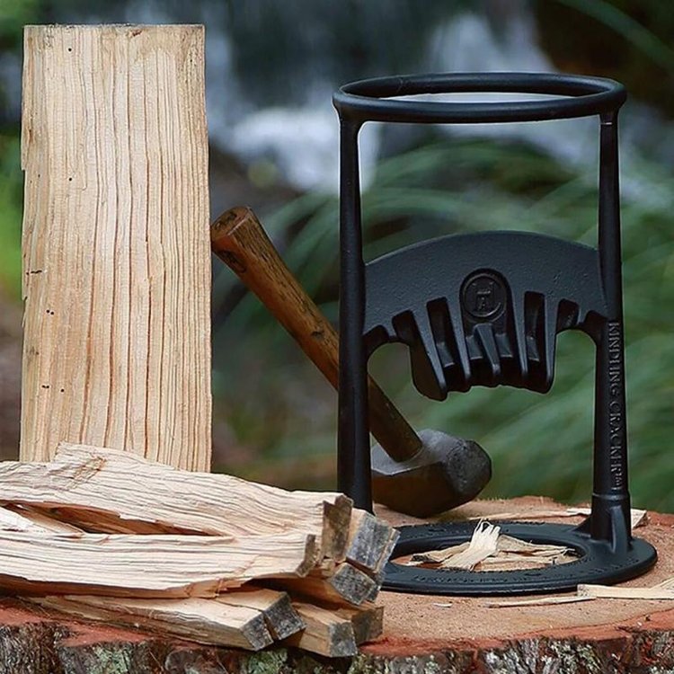 【LAST DAY SALE】Manual Kindle Quick Log Firewood Splitter