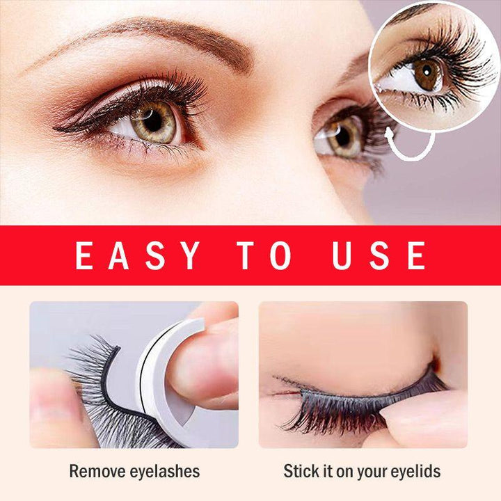 【LAST DAY SALE】Reusable Adhesive Eyelashes