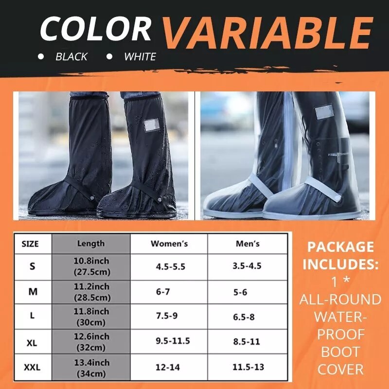 【LAST DAY SALE】All-Round Long Waterproof Boot Cover