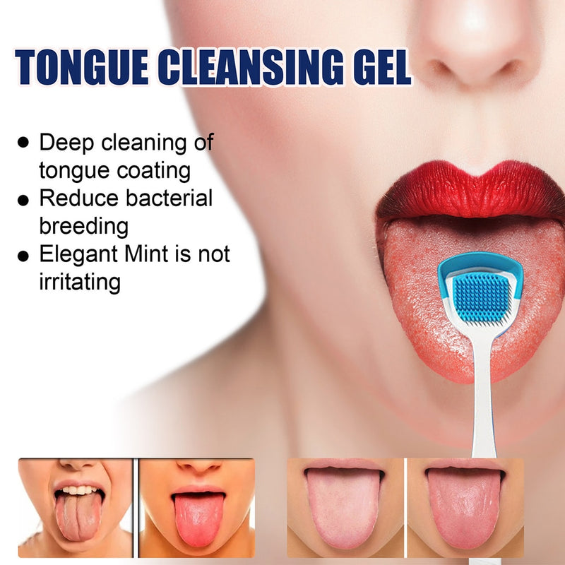 【LAST DAY SALE】Probiotic Tongue Cleaning Gel Set