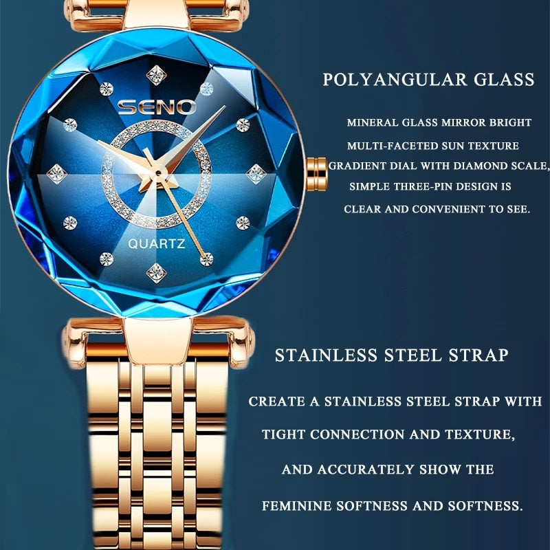 【LAST DAY SALE】Starry Women's Stainless Steel Watch