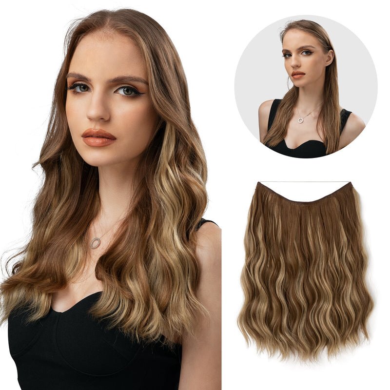 【LAST DAY SALE】Invisible Hair Extensions - Strong and indestructible