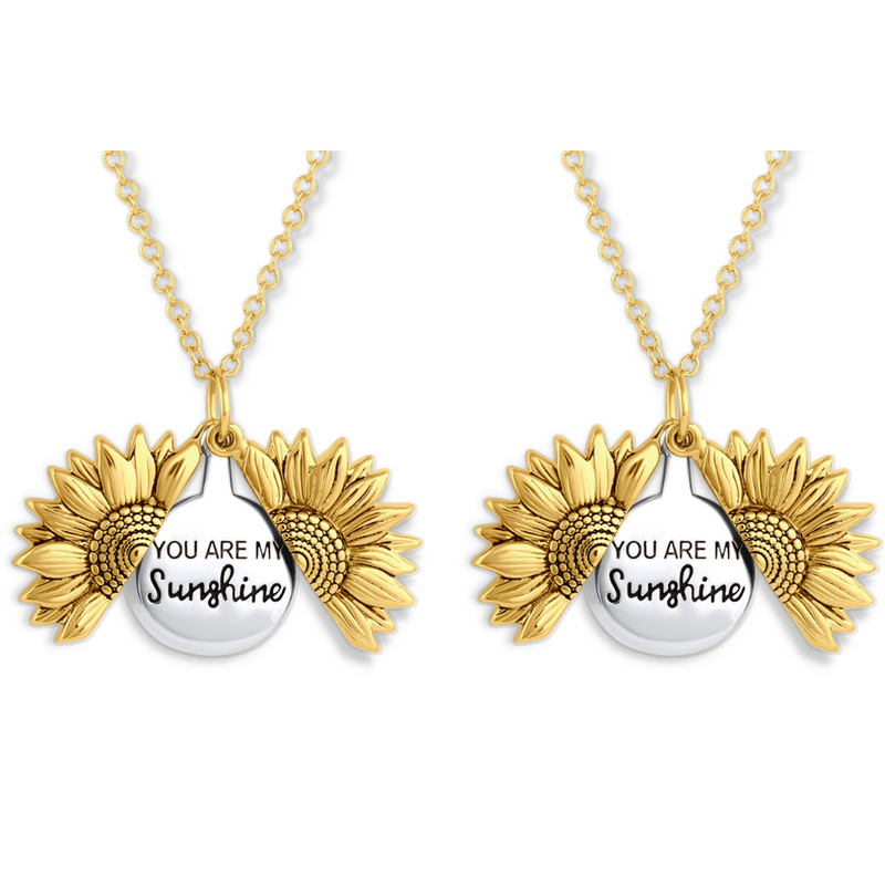 【LAST DAY SALE】''You Are My Sunshine'' Necklace (Buy 1 Get 1 Free)