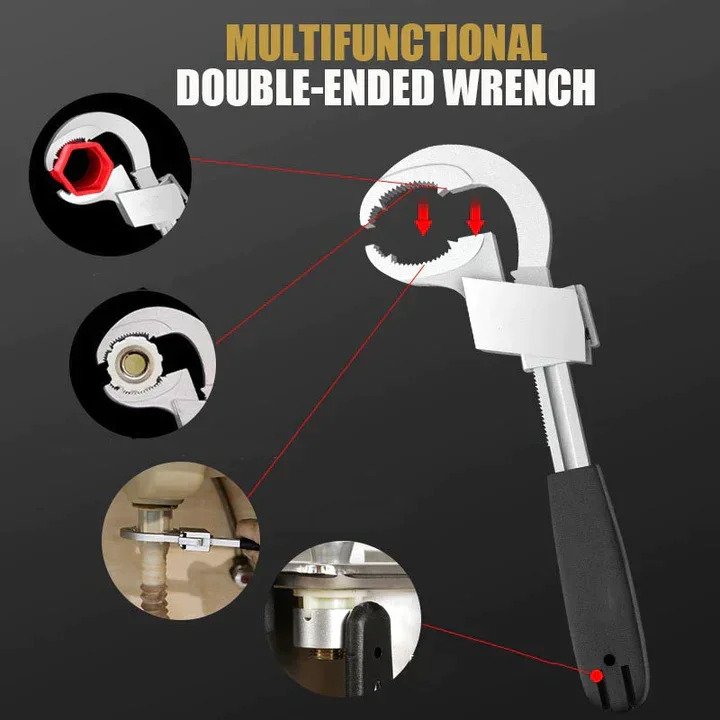 【LAST DAY SALE】Universal Adjustable Double-ended Wrench