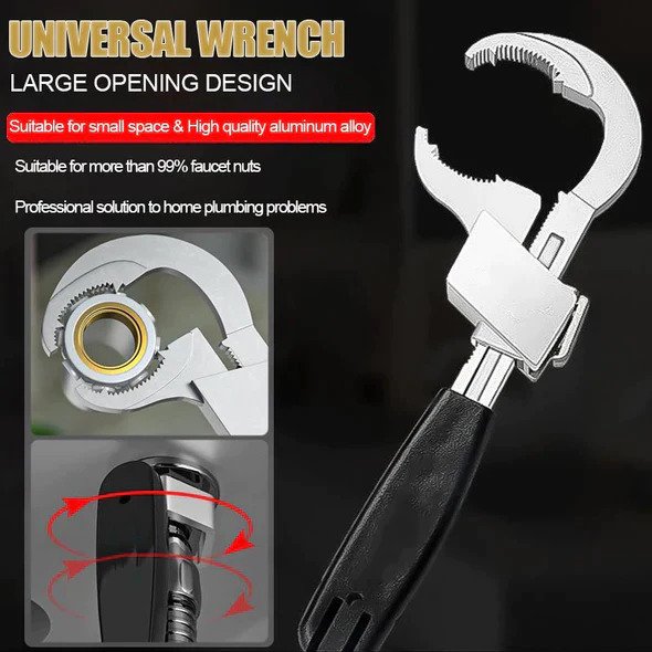 【LAST DAY SALE】Universal Adjustable Double-ended Wrench
