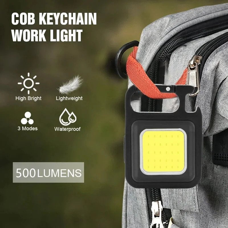 【LAST DAY SALE】Cob Keychain Work Light
