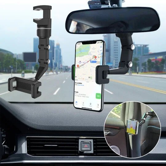 【LAST DAY SALE】Multifunctional mobile phone holder (360° Rotatable)
